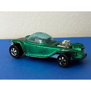 1968 Mattel Hot Wheels Redline Beatnik Bandit Green w/Dark interior HK Rare!